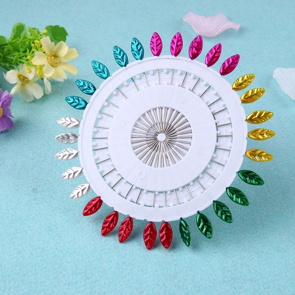 Jewelry Making Head Pins - Straight Head Colorful Weddings Needle Sewing