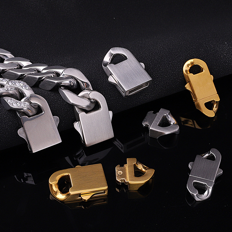 Jewelry Making Chain - Stainless Steel Spring Clasps Lobster Clasp
