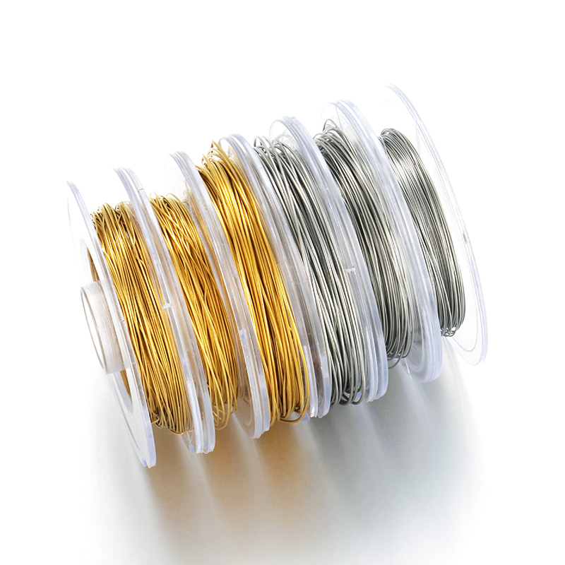 10 Meters Stainless Steel Stri - Jewelry Making Gold Wire recension och pris