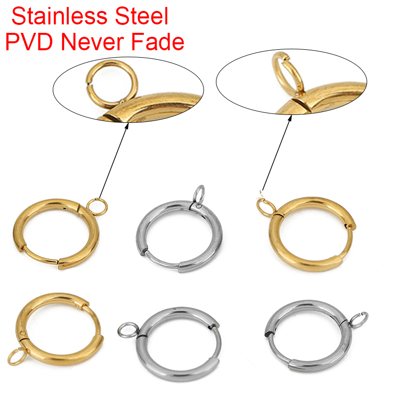 10pcs PVD Never Fade Earrings  - Jewelry Making Yarn recension och pris