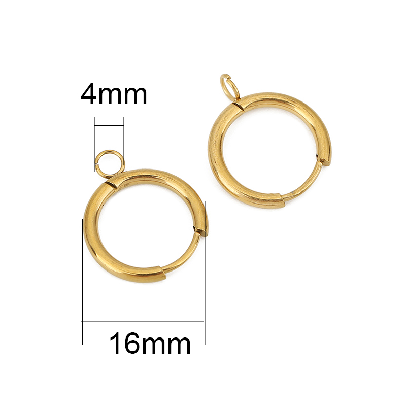 10pcs PVD Never Fade Earrings  - Jewelry Making Yarn recension och pris