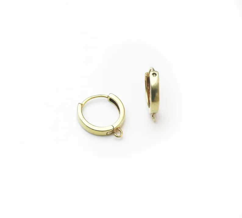 10pcs Brass Ear Hoops, Leverba - Jewelry Making Yarn recension och pris