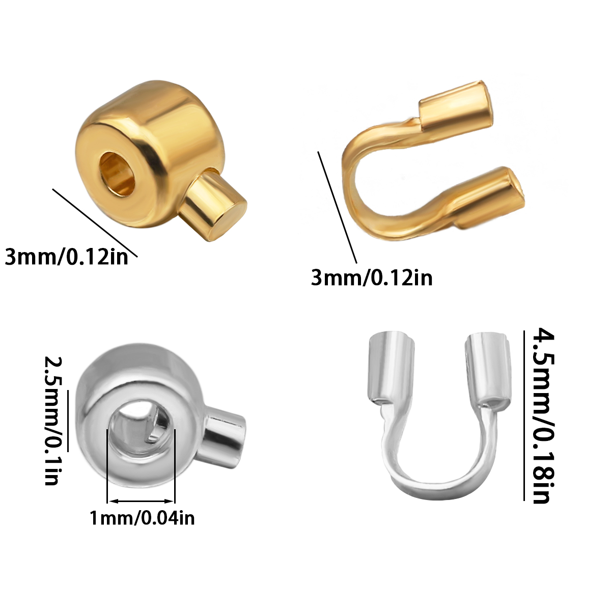 20Pcs Positioning Bead Copper  - Jewelry Making Yarn recension och pris