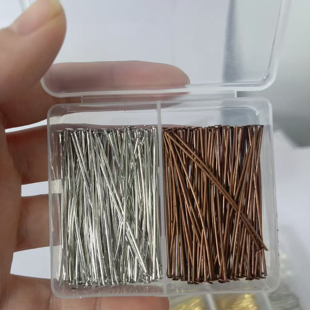 200pcs 30/40/50mm Iron-headed  - Jewelry Making Head Pins recension och pris