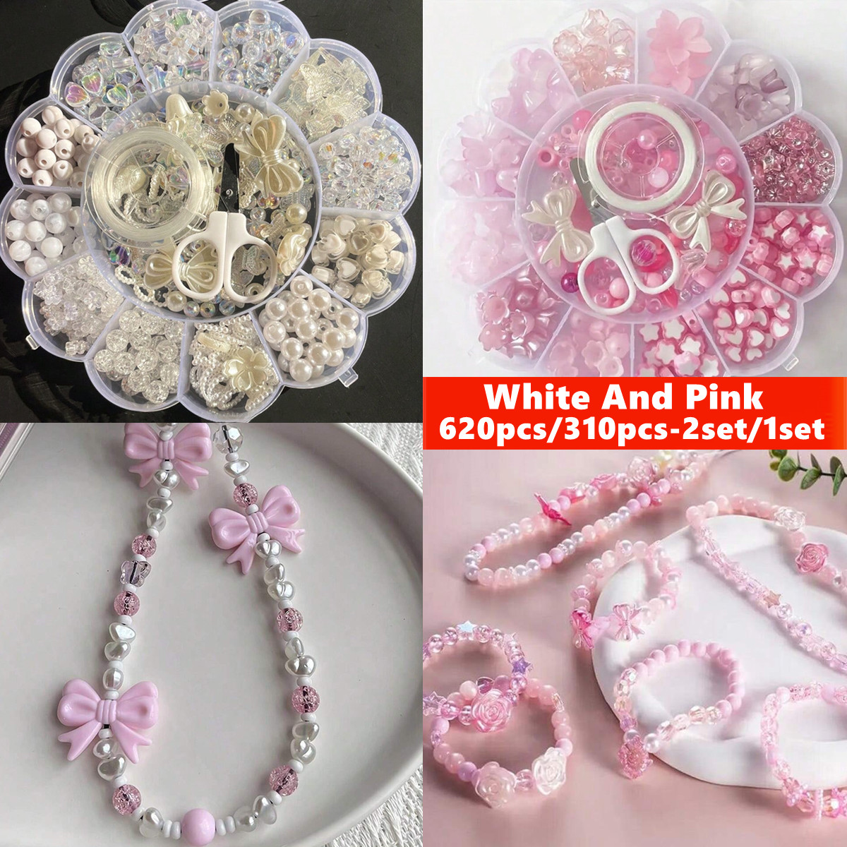 2Set/1Set 13 Grids Acrylic Flo - Jewelry Making Yarn recension och pris