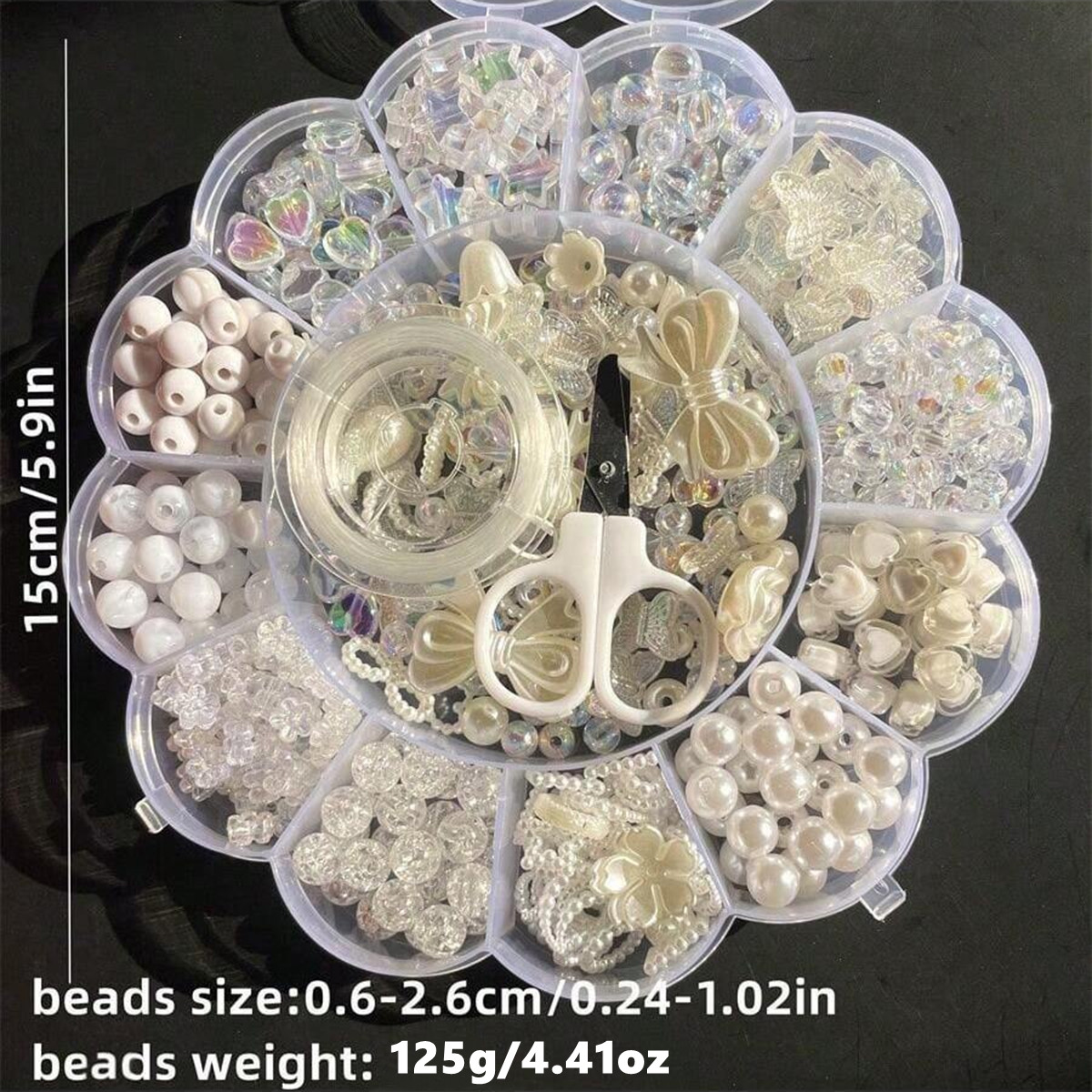 2Set/1Set 13 Grids Acrylic Flo - Jewelry Making Yarn recension och pris