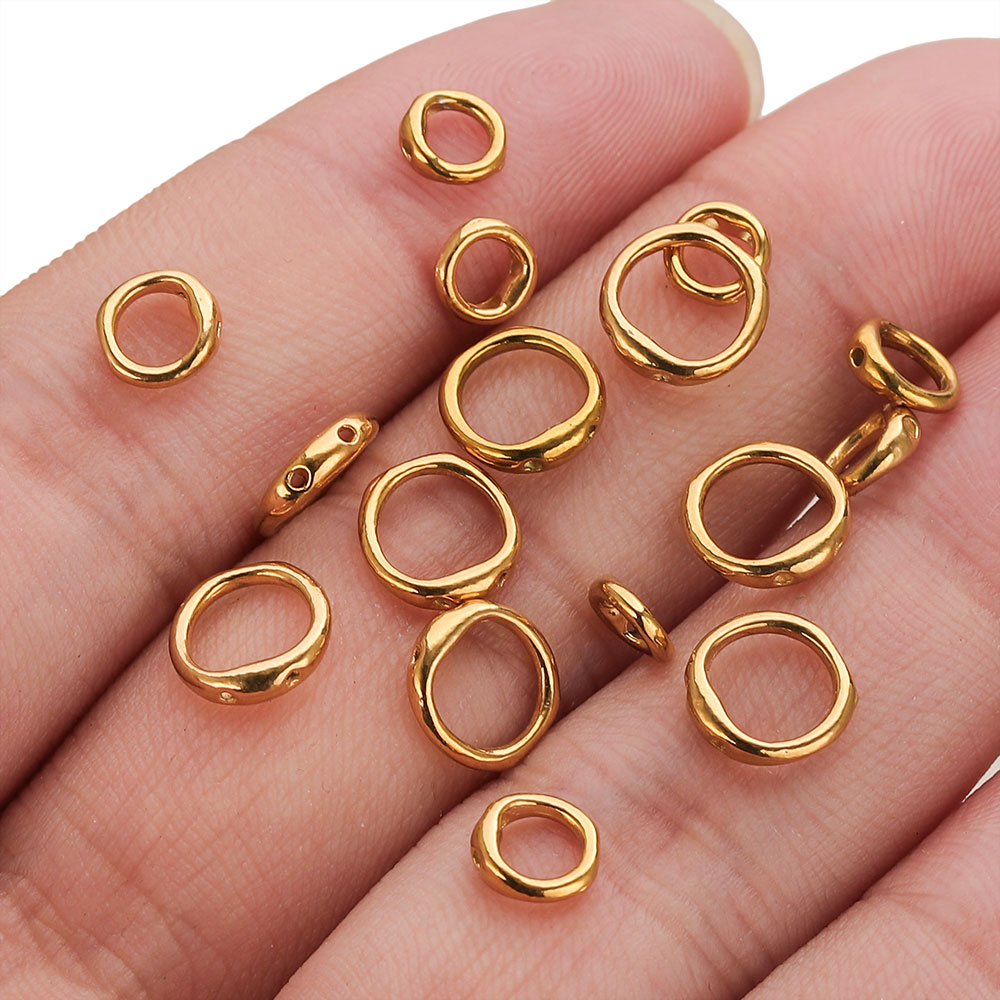 20pcs Stainless Steel Clasps E - Jewelry Making Gold Wire recension och pris