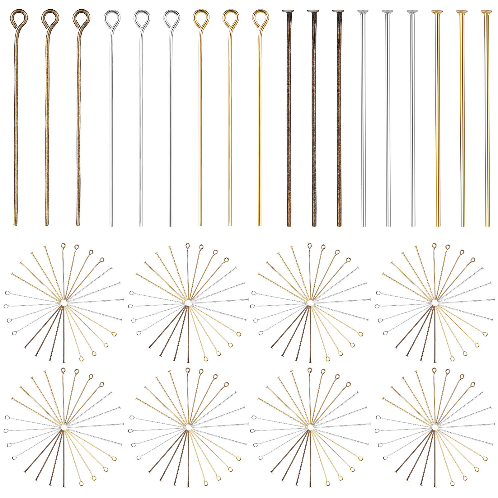 1Set Jewelry Making Supplies E - Jewelry Making Head Pins recension och pris