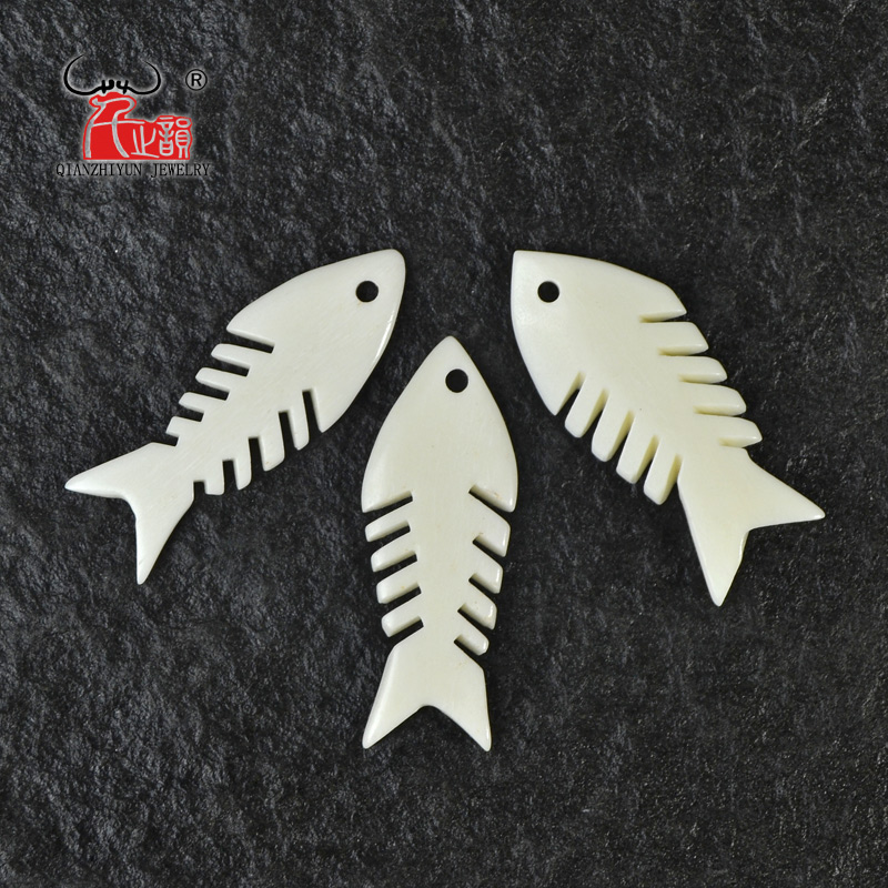 3PCS Handmade Carved Yak Bone  - Jewelry Making New Zealand recension och pris