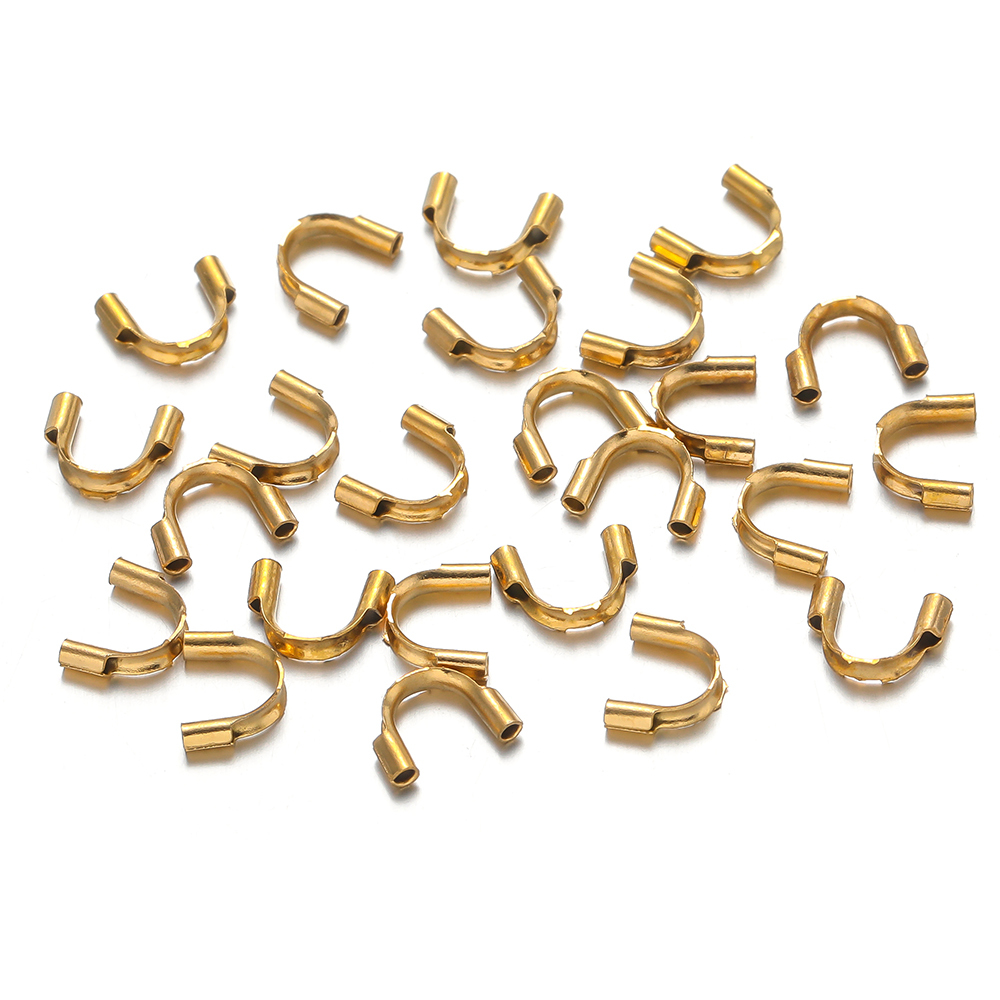 50pcs Gold Plated Stainless St - Jewelry Making Yarn recension och pris