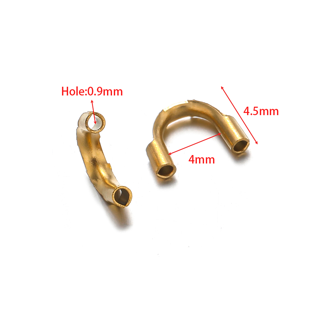 50pcs Gold Plated Stainless St - Jewelry Making Yarn recension och pris