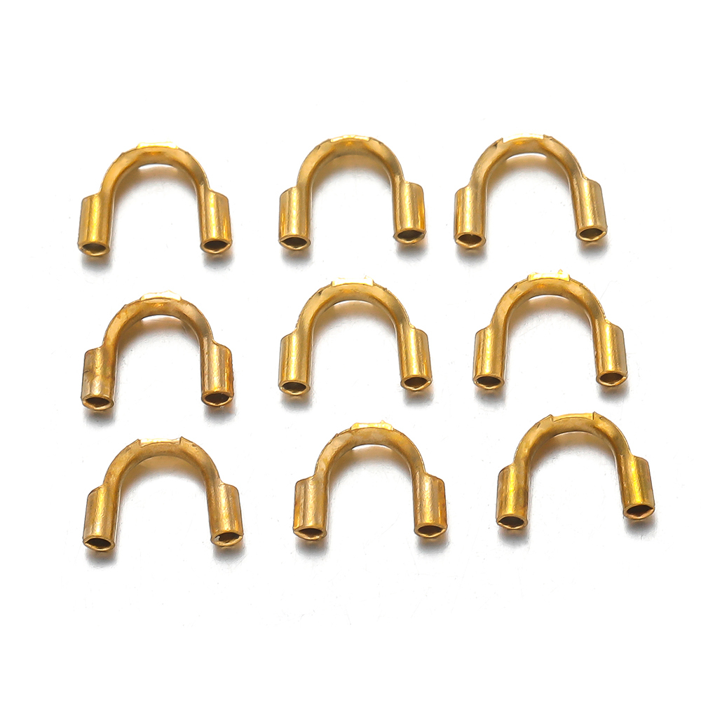 50pcs Gold Plated Stainless St - Jewelry Making Yarn recension och pris