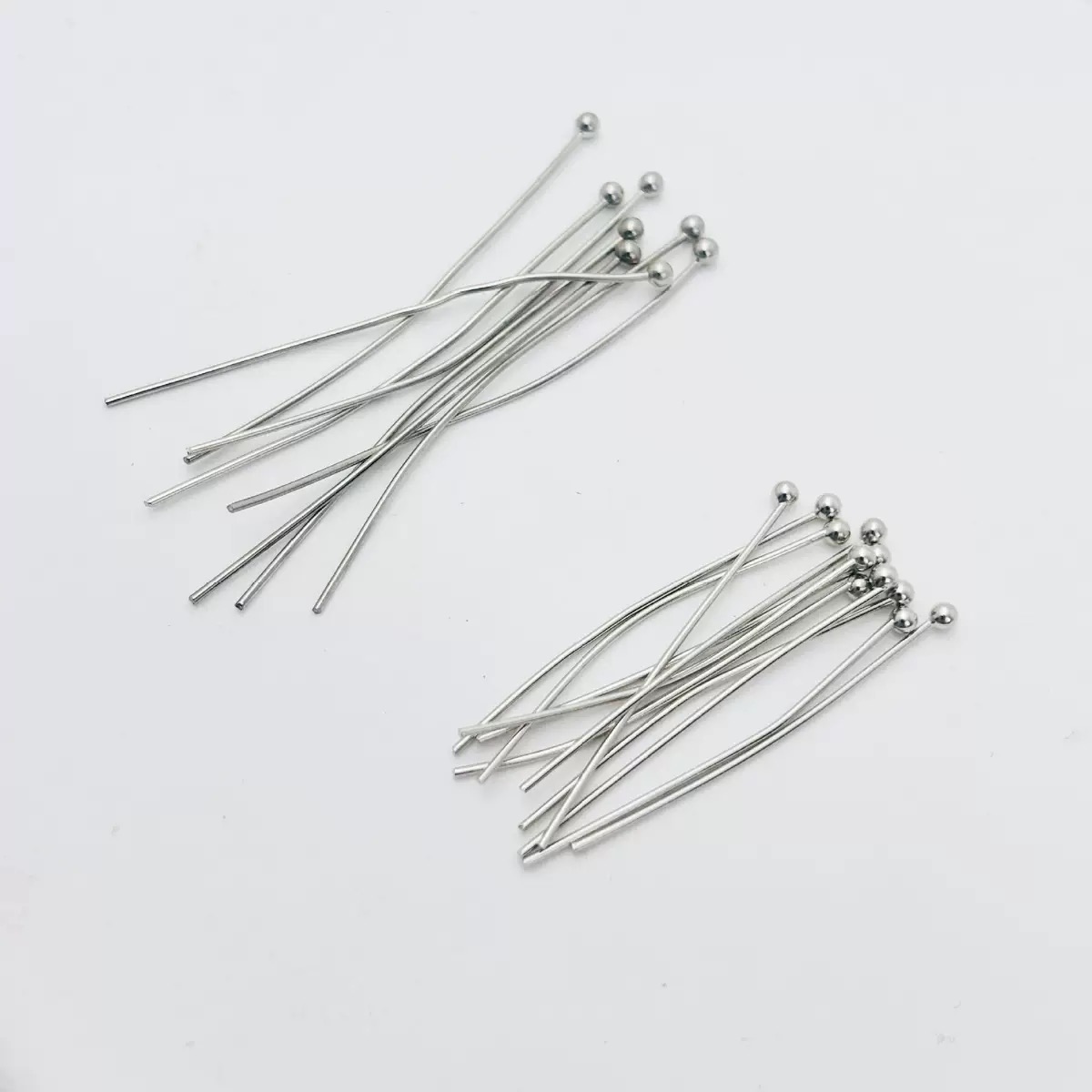 200pcs/lot 16 20 25 30 40 50mm - Jewelry Making Head Pins recension och pris
