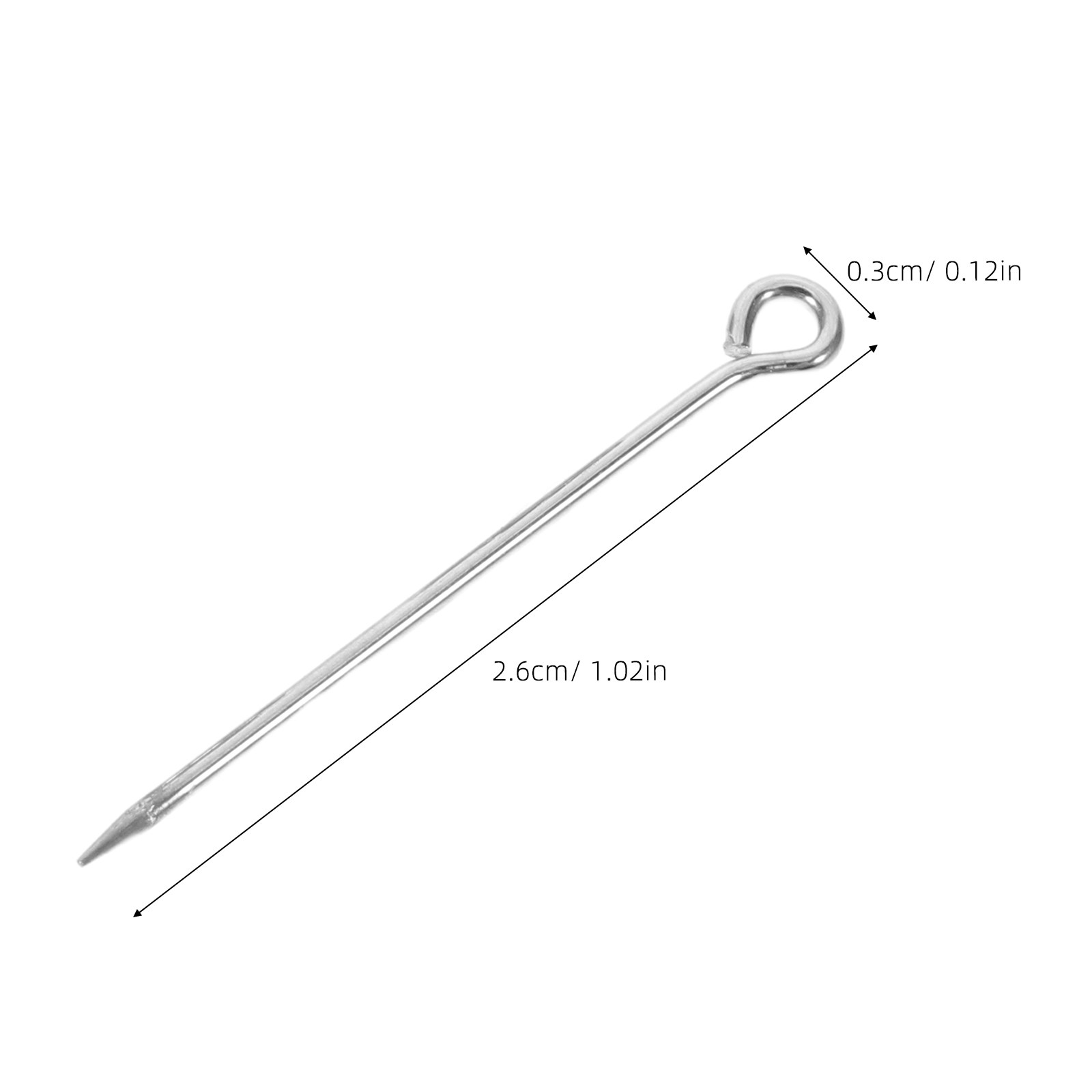 Stainless Steel Pins Jewelry M - Jewelry Making Head Pins recension och pris