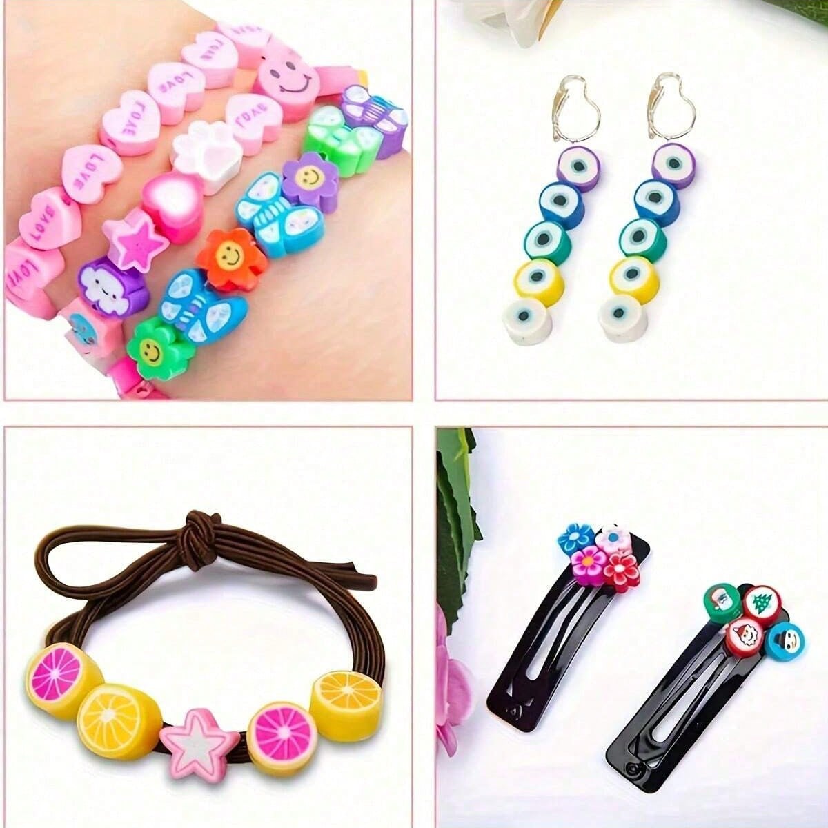 1450/1200/250pcs Polymer Clay  - Jewelry Making Yarn recension och pris