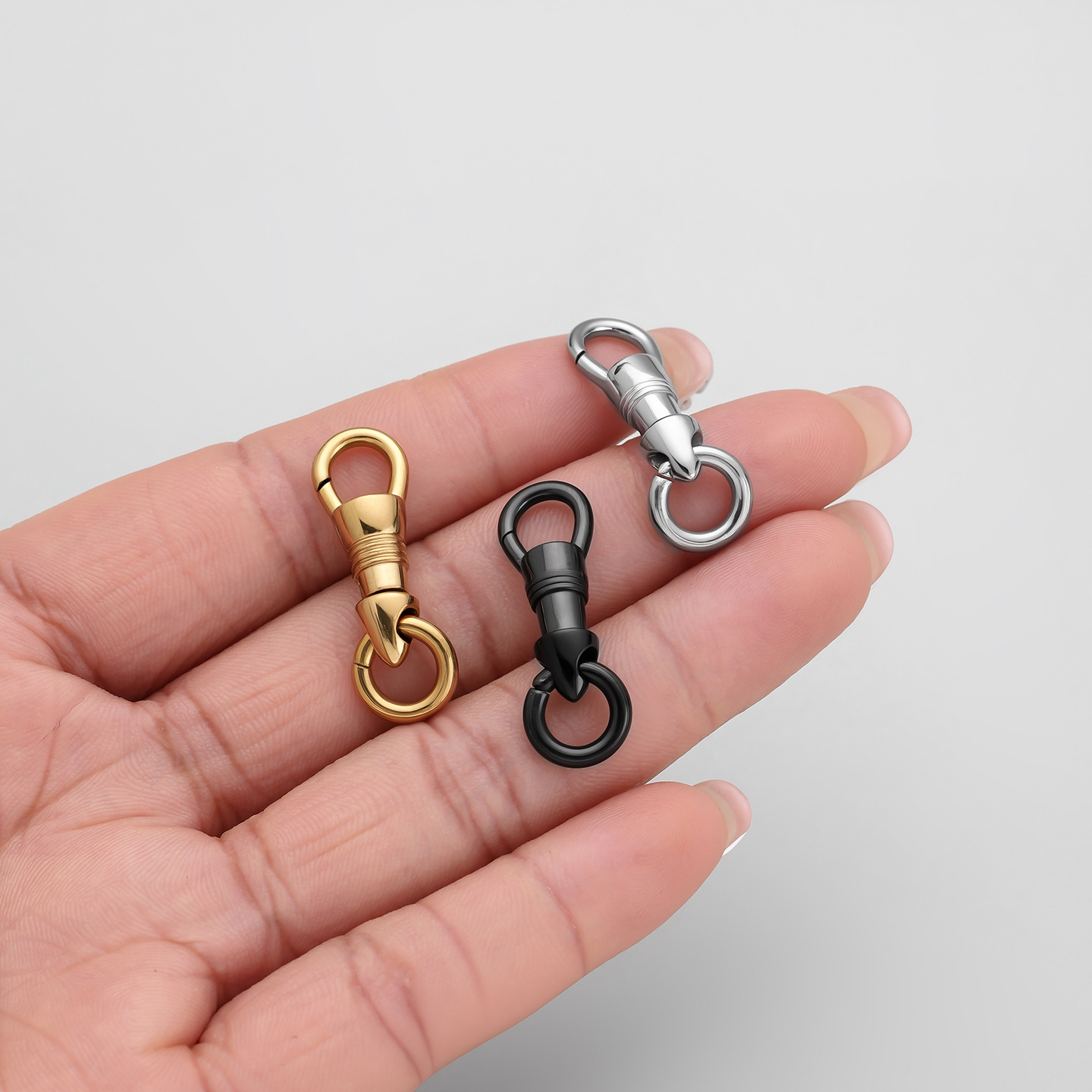 4pcs/lot Stainless Steel Bag K - Jewelry Making Chain recension och pris