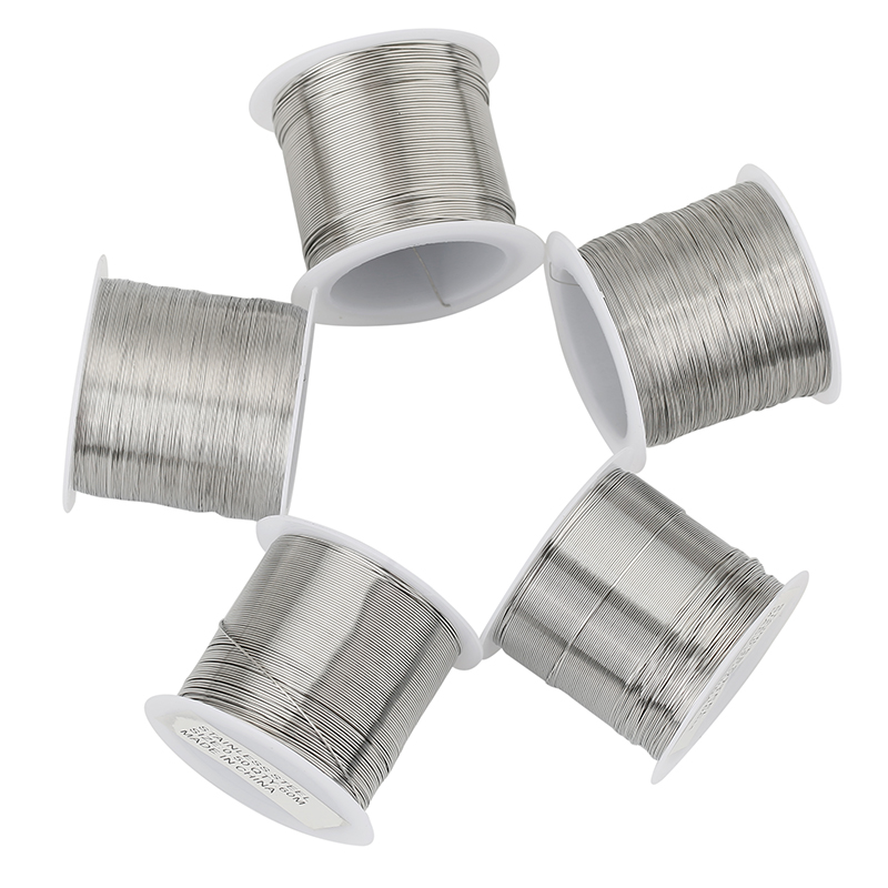 1roll Stainless Steel 0.2 0.3  - Jewelry Making Yarn recension och pris