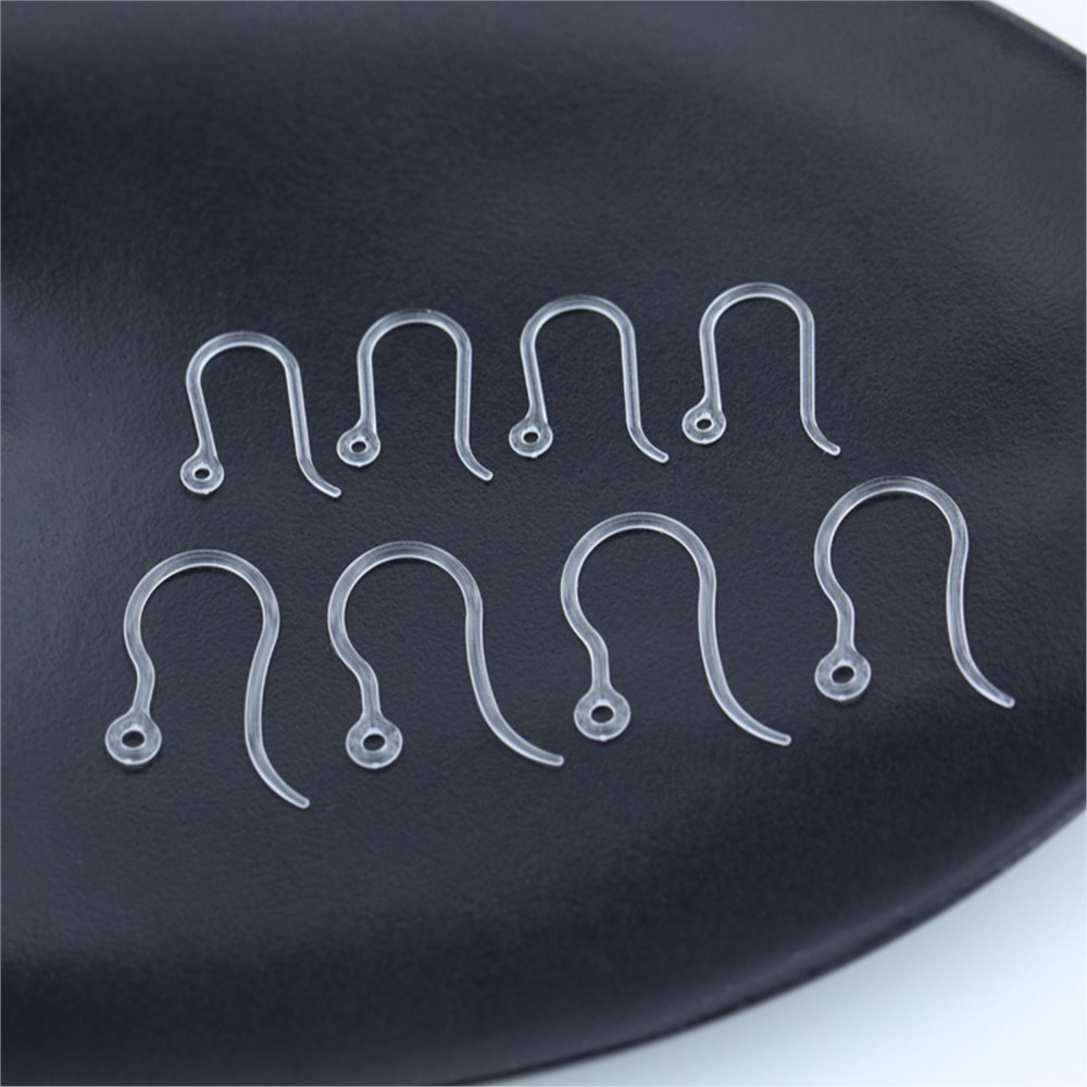 40pcs Clear Plastic Earring Ho - Jewelry Making Yarn recension och pris