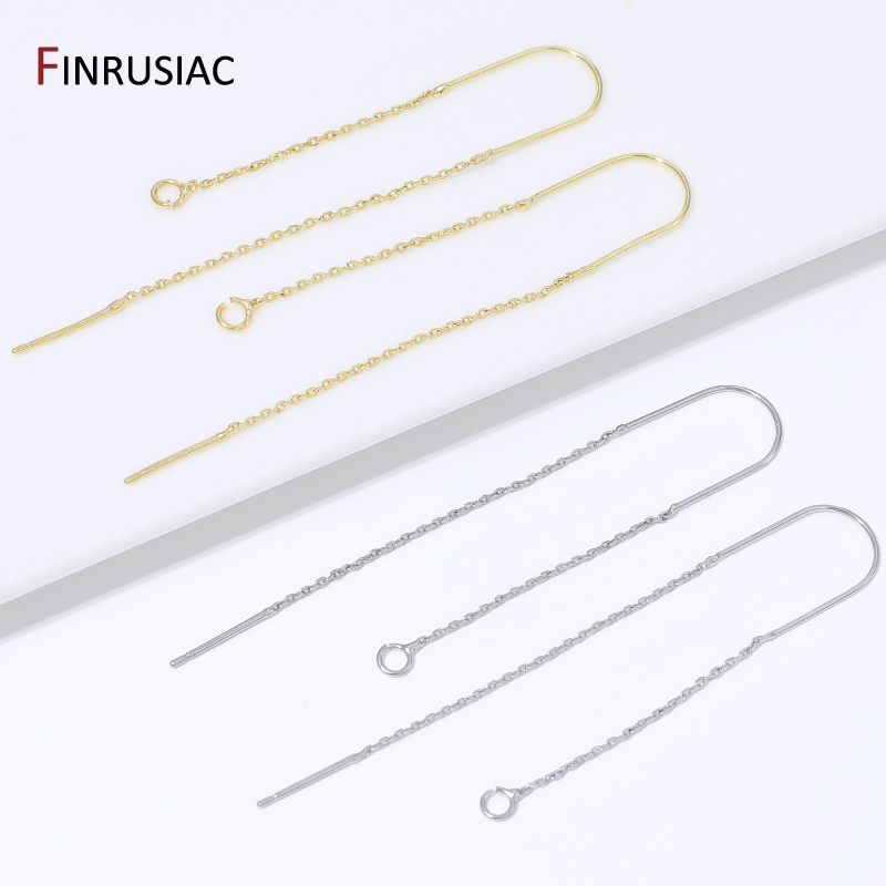 18K Gold Plated Brass Long Tas - Jewelry Making Yarn recension och pris