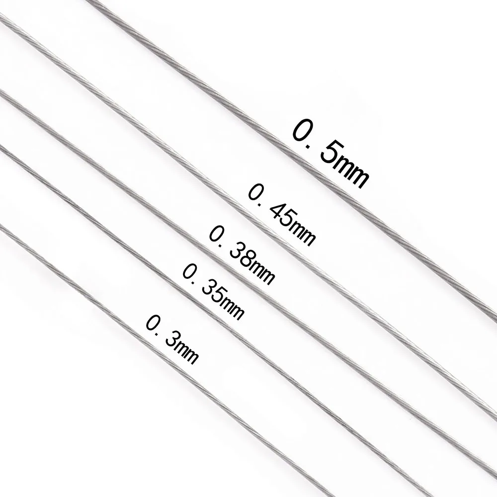 328 ft/100m 7 Strands Stainles - Jewelry Making Yarn recension och pris
