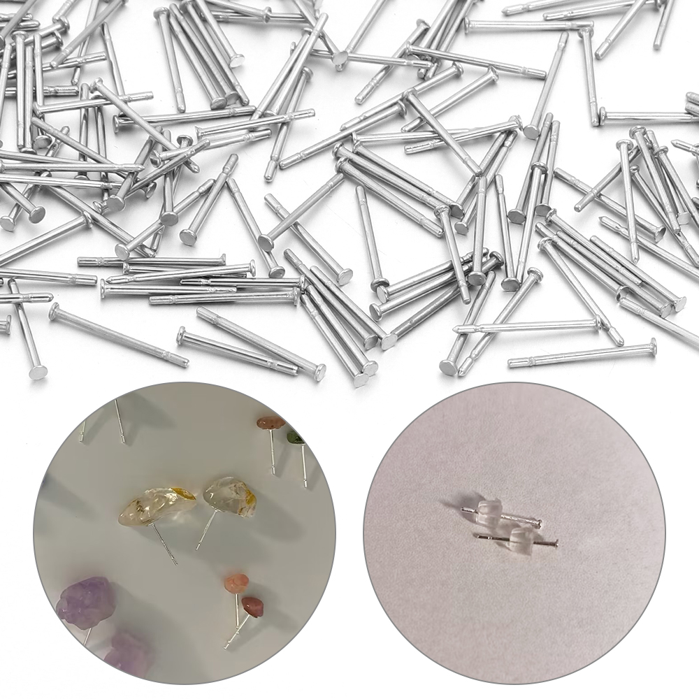 200pcs/lot 316 Stainless Steel - Jewelry Making Head Pins recension och pris