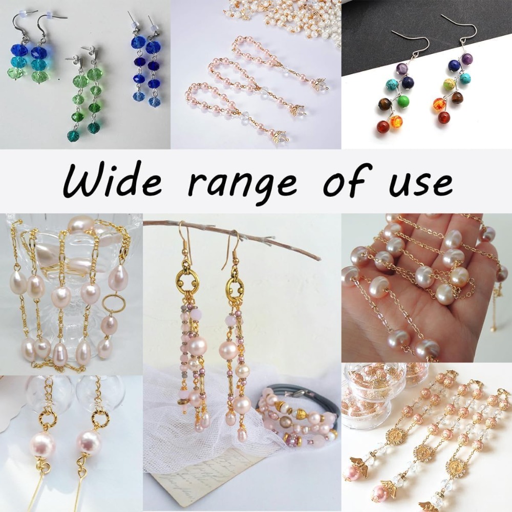 600pcs Flat Head Eye Bead Pins - Jewelry Making Head Pins recension och pris