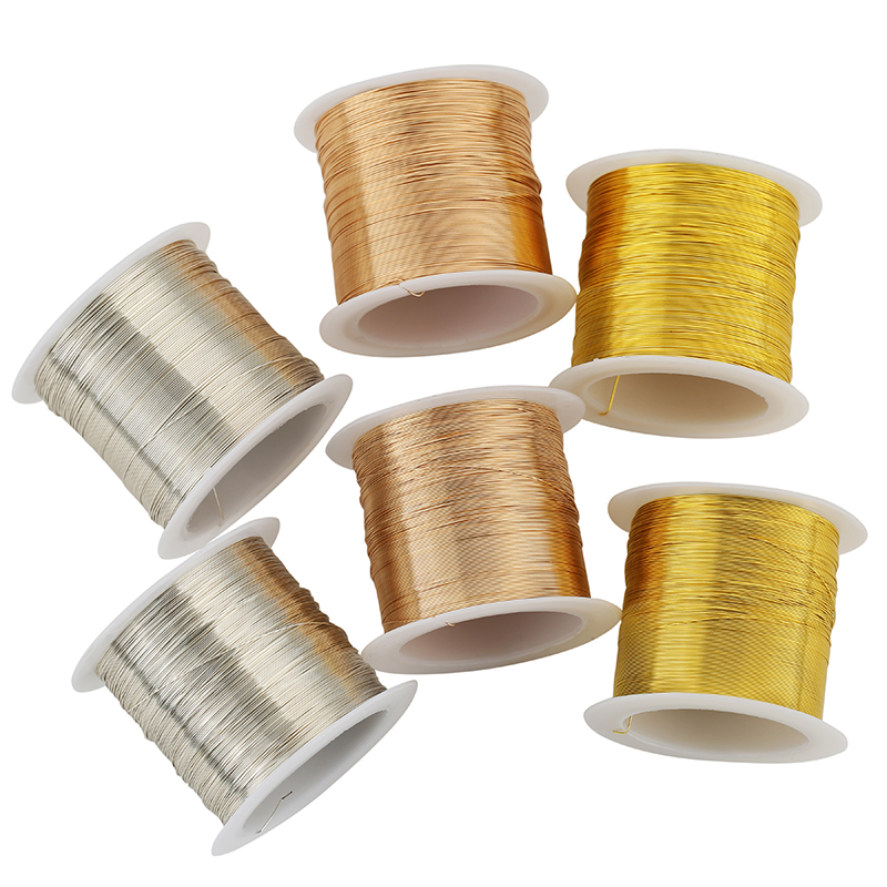 100meters Copper Stainless Ste - Jewelry Making Yarn recension och pris
