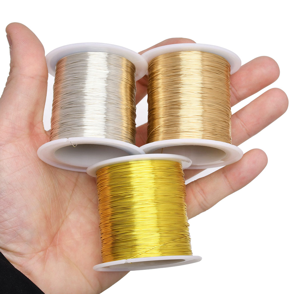 100m/328ft Fadeless Copper Cla - Jewelry Making Yarn recension och pris